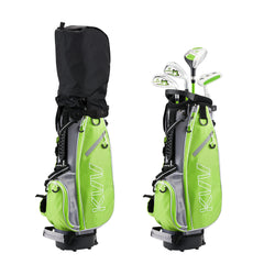 Complete Junior Golf Club Set Lime 5-7 ages