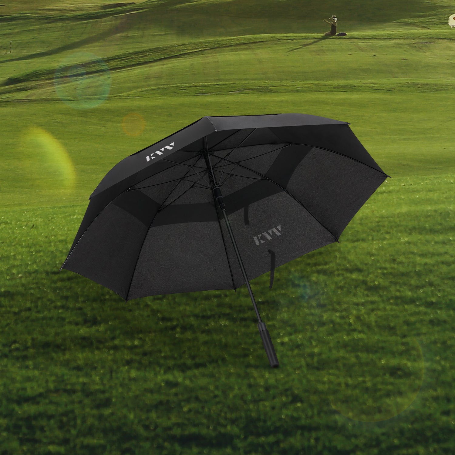 KVV Double Canopy Umbrella For Golf  Push Cart