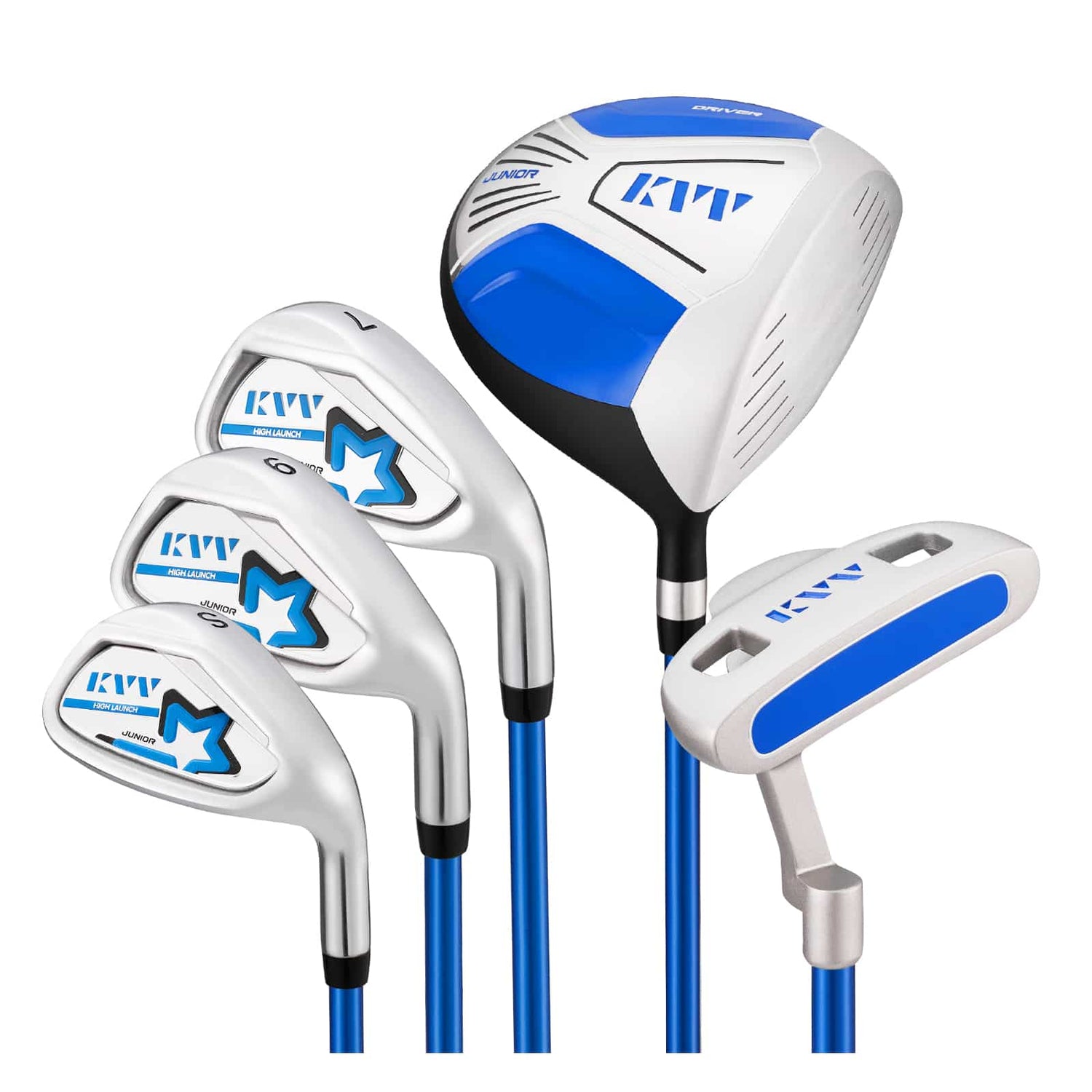 KVV S#, 7#&9# irons with cavity back design for more forgiveness. Lengths -32.3