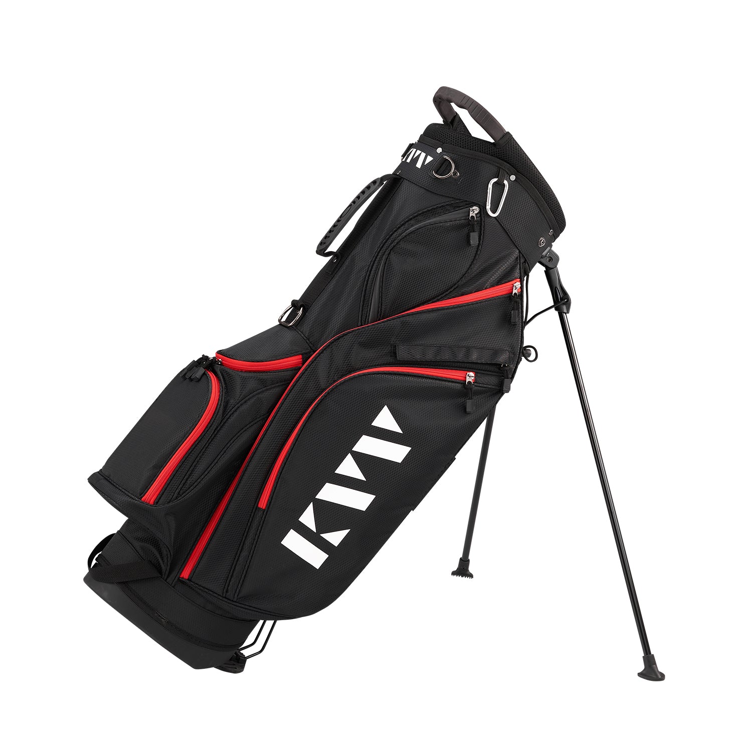 Golf clubs and top bag