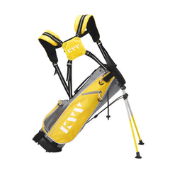 Portable Stand Bag Yellow By KVV Junior Complete Golf Club Sets