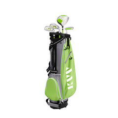 KVV Junior Complete Golf Club Set for Kids/Children Right Hand Lime