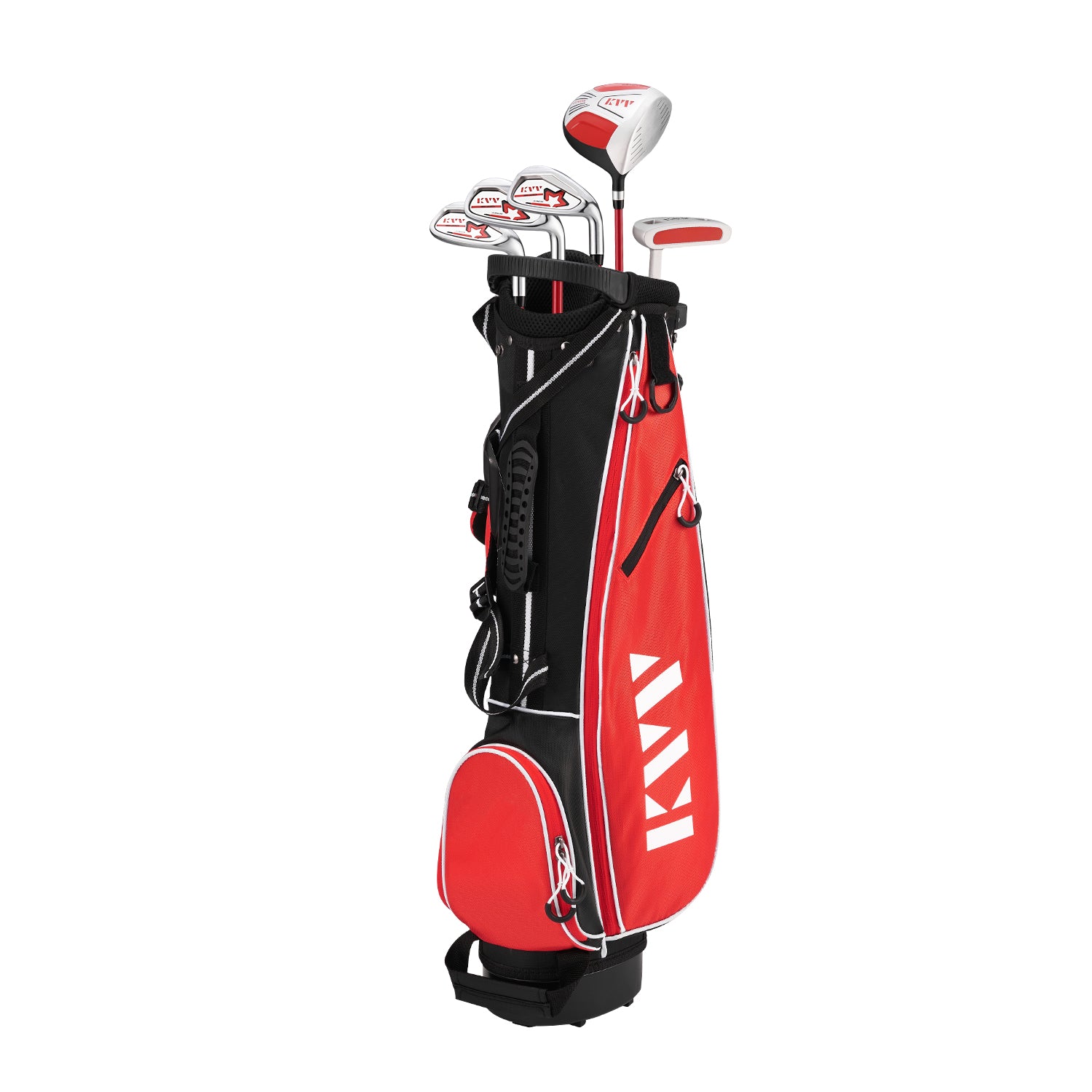 KVV Junior Complete Golf Club Set Red