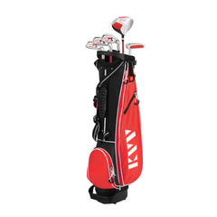 KVV Junior Complete Golf Club Set Red